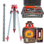 Digital Grade with Fencing Laser Kit - RedBack DGL1010GM Laser, Fencing Kit FVAK64 & Tripod/ Staff 240HDF