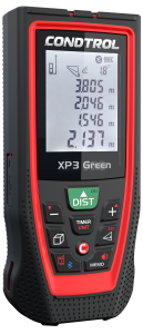 CONDTROL XP3 GREEN laser distance measure with inclinometer and bluetooth