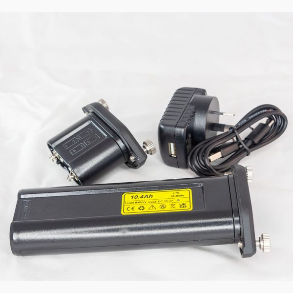 DR100 Li-ion Battery and "C" cell battery adaptor Pipe Laser